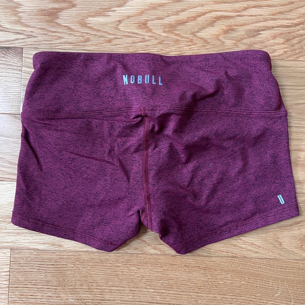NOBULL Red Athletic Shorts for Performance